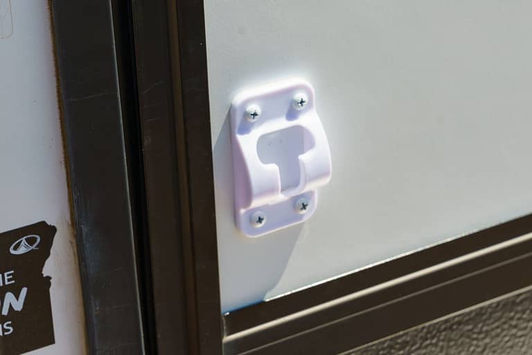 RV Door Keeper Install