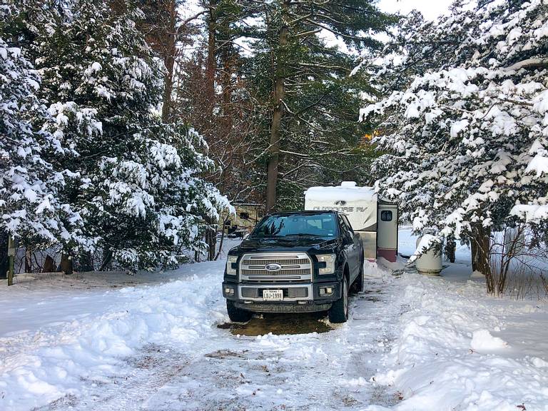 Winter RVing Snow Plow