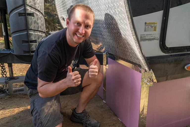 RV Skirting Foil Tape