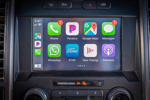 Apple CarPlay in a Ford F-150