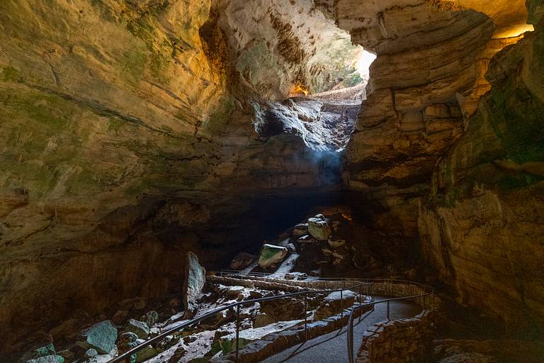 Carlsbad Caverns Natural Entrance