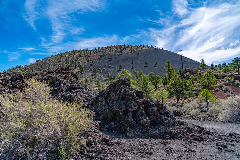 Sunset Crater Volcano Cinder Cone