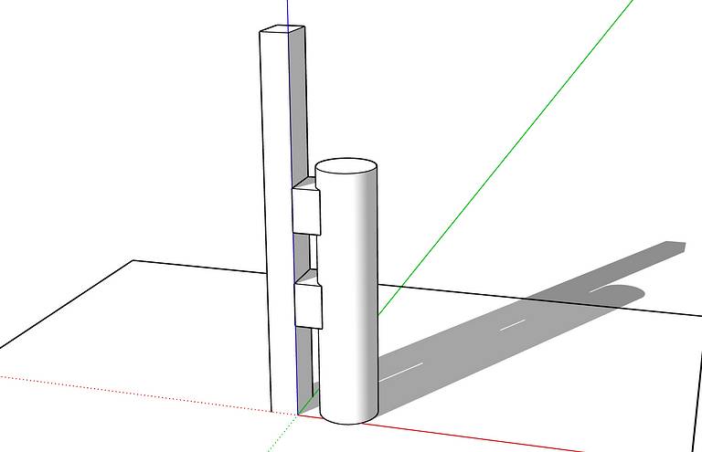 Sketchup Well Mockup