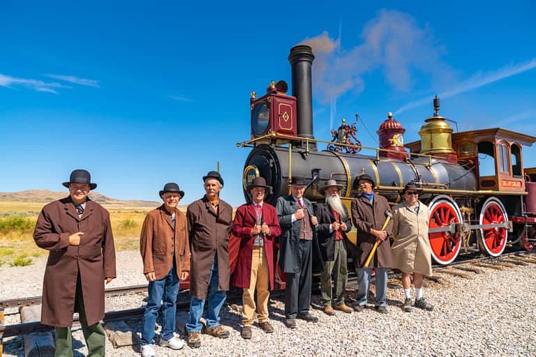 Golden Spike National Historical Park Reenactment