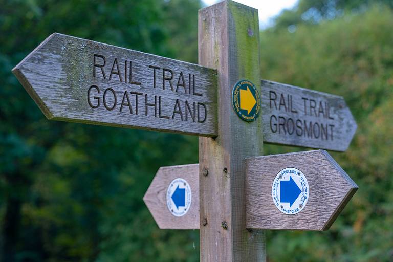 Rail Trail Goathland to Grosmont