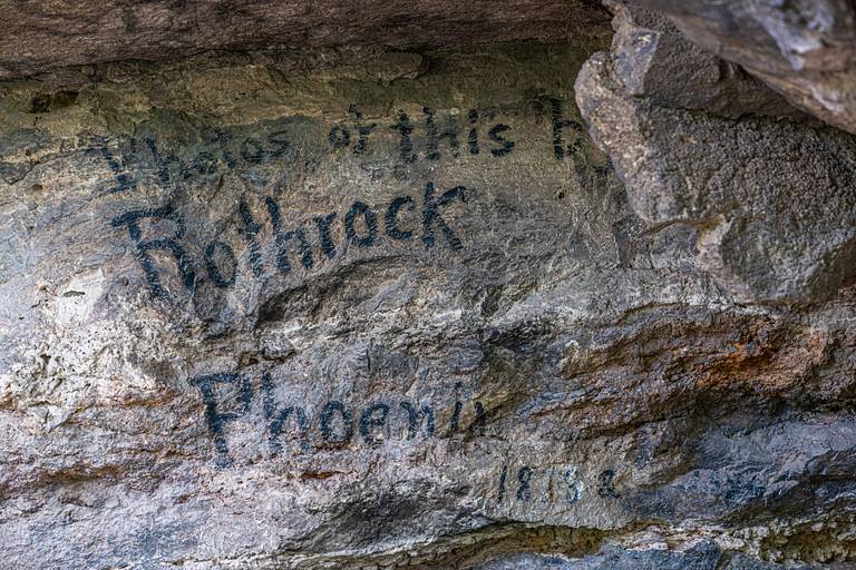 Swallet Ruin Graffiti