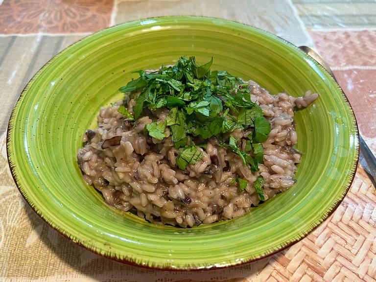 Risotto with Radicchio