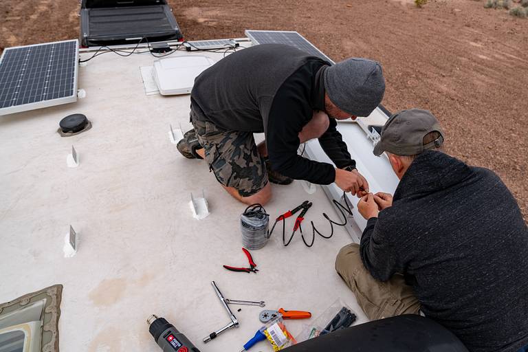 Solar Panel Wiring