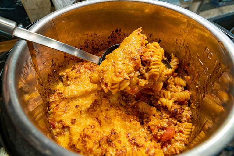 Air Fryer Pasta Bolognese