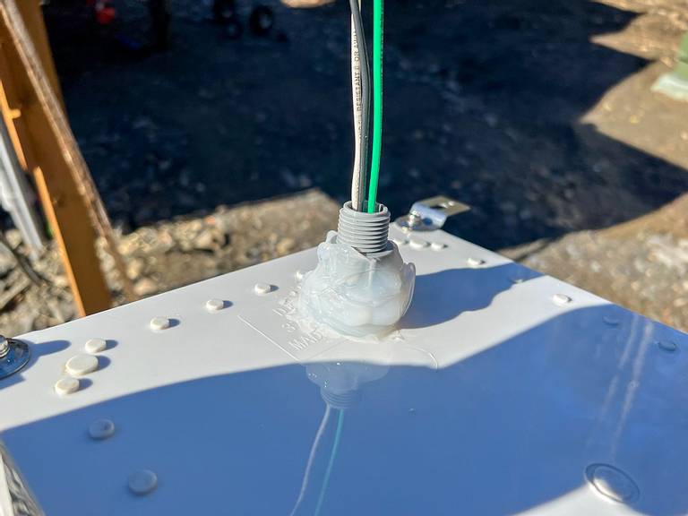 Weatherproof Enclosure Wiring