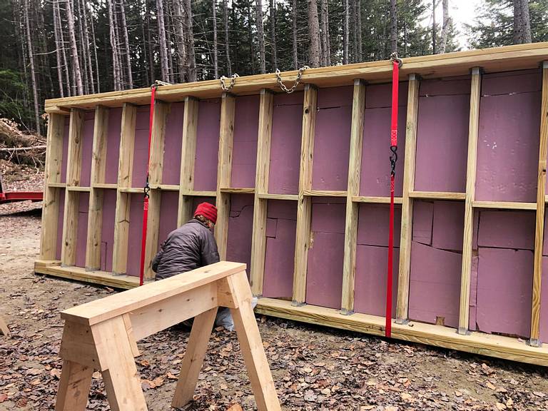 Foam Insulation Board in Subfloor