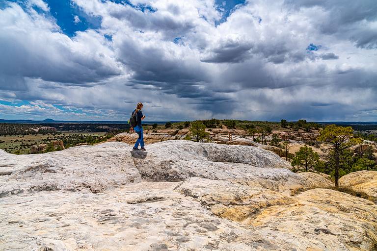 Hiking at El Morro